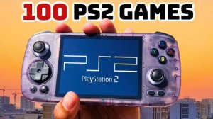 100 игр с PS2 на ANBERNIC RG406H