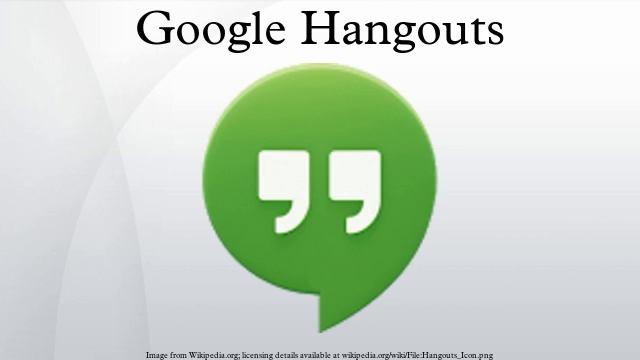 Google Hangouts