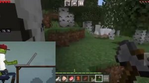мелон играет в minecraft melon playground in minecraft