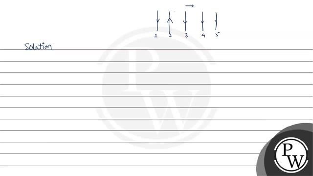 In Fig. 29-44, five long parallel wires in an \( x y \) plane are separated by distance \( d=50.... смотреть онлайн