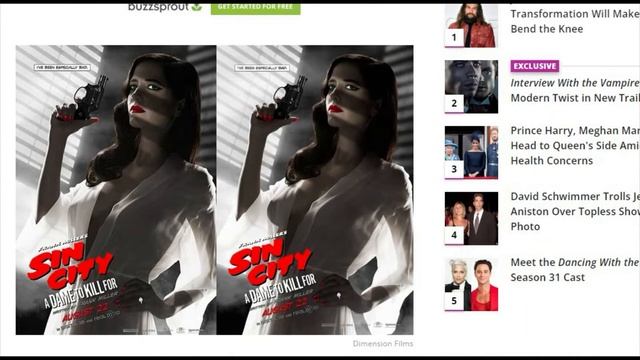 Eva Green Sin City A Dame To Kill For Poster Censoring Controversy Article