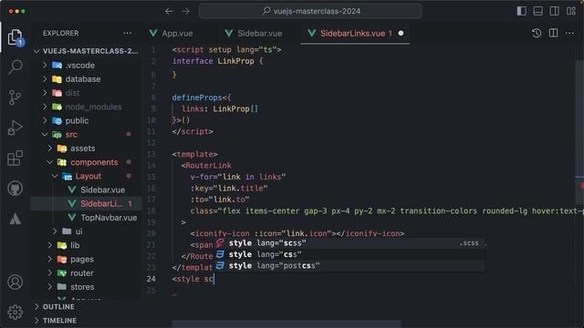 40 Configure Vue Router Active Links With TailwindCSS