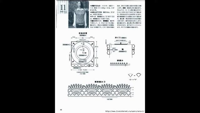 Ажурный топ на основе круглой салфетки смотреть онлайн