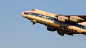 Volga Dnepr Airlines Antonov An-124-100 Ruslan (RA-82045) departing KMFR