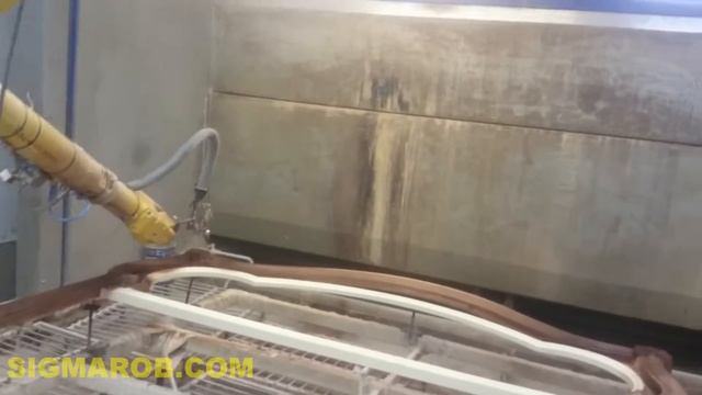 Окраска роботом спинки кровати смотреть онлайн