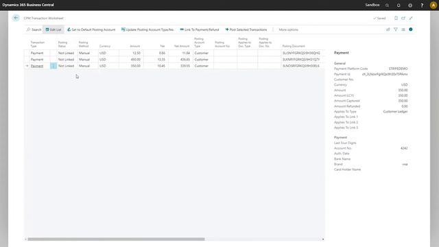 CPM | Working with the Transaction Worksheet смотреть онлайн