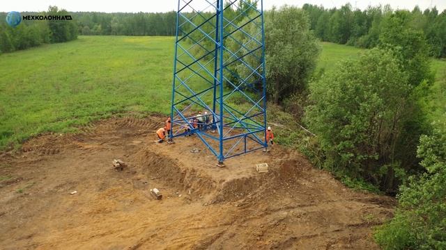 Переустройство ВЛ 110-220 кВ ПАО "МОЭСК"для скоростной автодороги. смотреть онлайн