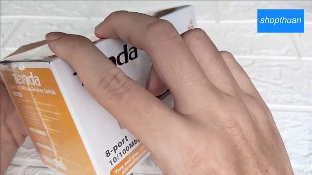Bộ chia switch 8 Port Tenda 100M S108 | shopthuan - 0906 756 502 смотреть онлайн