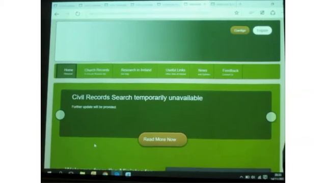 Lecture Tadg O'Shea Irishgenealogy.ie смотреть онлайн