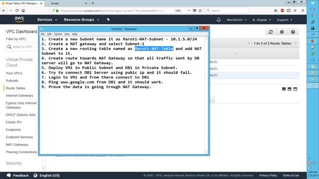 2.AWS VPC NAT GATEWAY IN TELUGU смотреть онлайн