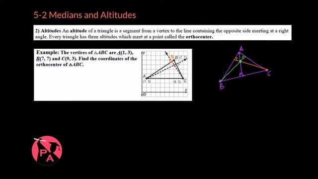 Medians and Altitudes HD (Geometry 5-2) смотреть онлайн