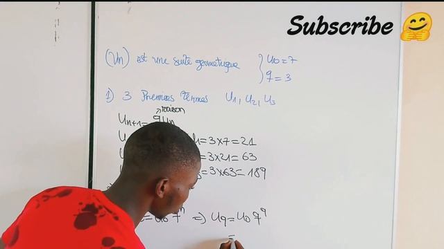 Suite numérique : exercice corrigé par l'enseignant de mathématique chomath смотреть онлайн