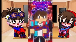 •|Реакция Компота и Фиксая на тик ток|• 1/?•