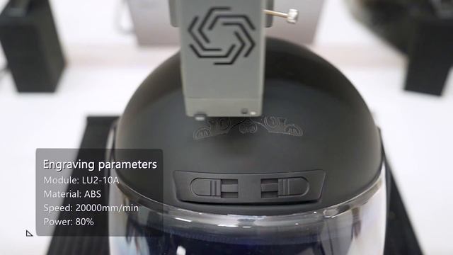 Engraved ABS helmet By Ortur Laser Master 3 смотреть онлайн