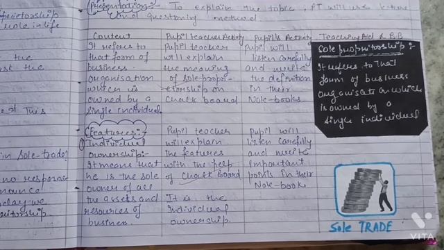 Business studies lesson plan 7 (Sole Proprietorship) смотреть онлайн