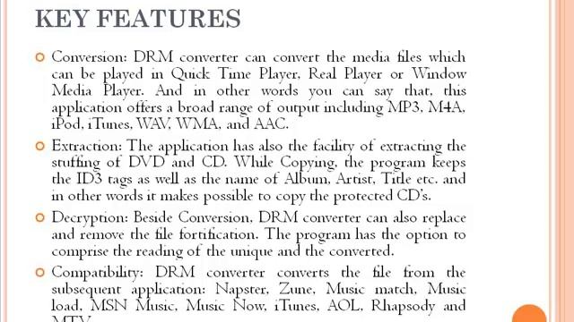 DRM Converter смотреть онлайн
