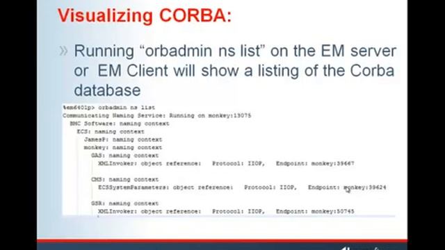 Enterprise Manager Client Communications (Corba) смотреть онлайн