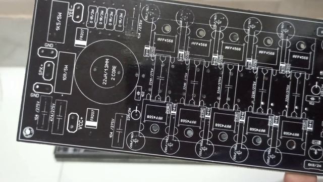 Class D 4k5 ( 4500 Watt ) Amplifier Pcb смотреть онлайн