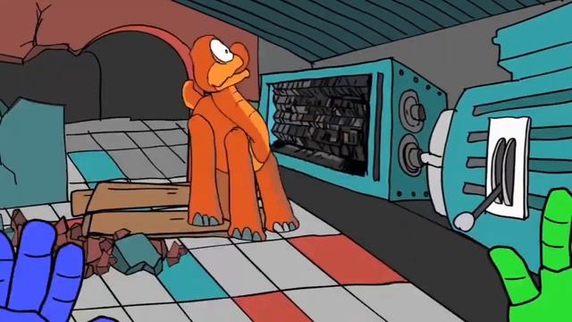 BRON The DINOSAUR / POPPY PLAYTIME Chapter 2 Animation смотреть онлайн