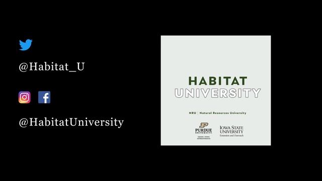 Habitat University: Habitat Management - The oldest job in the world? | Ep 13 смотреть онлайн