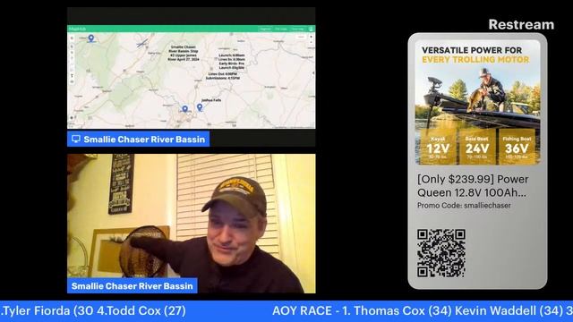 Smallie Chaser River Bassin- Smallmouth Kayak Bass Fishing - James River Event Update смотреть онлайн