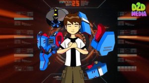 Ben 10 Robot Thomas The Tank Fanmade Transformation | Ben 10 Classic Animation
