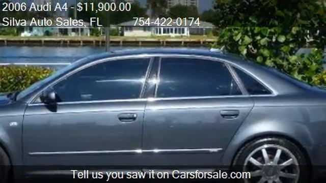 2006 Audi A4 2.0 T quattro with Tiptronic - for sale in Pomp смотреть онлайн