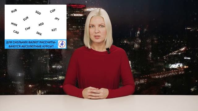 Для скольких валют рассчитываются абсолютные курсы смотреть онлайн