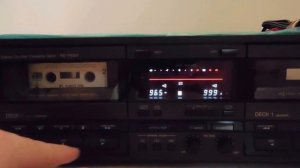 Technics RS-TR355 Tape Deck Tested FF Not working on one side. w/manual & Cables Ebay Showcase Sold