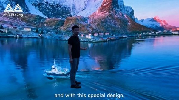 Milestrong Immersive LED Display Screen Flexible Interactive Display Board VR Experience