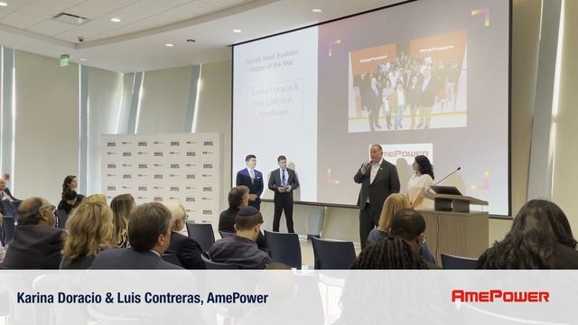 Florida Small Business Person of the Year - AmePower смотреть онлайн