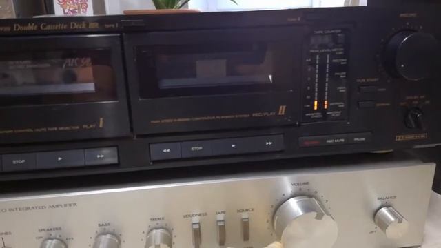 Test Doppio Deck cassette TEAC W 470 смотреть онлайн