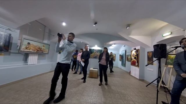 Открытие выставки Юрия и Вячеслава Шайнуровых