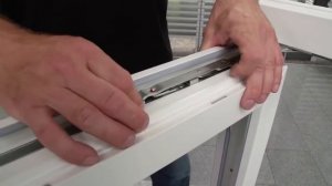 Установка створки и регулировка Roto NT Designo