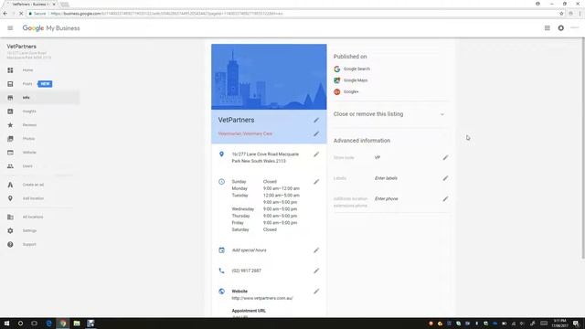 Google My Business: 2. Managing your business info смотреть онлайн