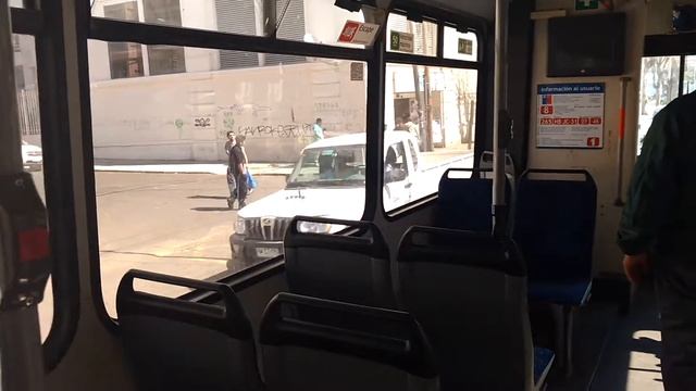 Doblando hacia Morris con GMA, NAW BT25 #265, Trolebuses de Chile S.A. смотреть онлайн