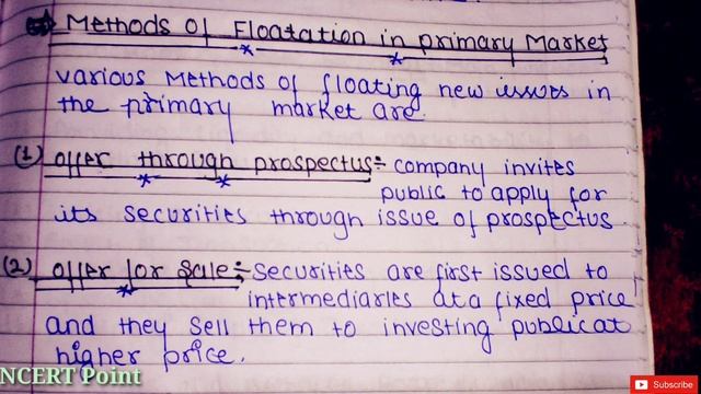 Class 12 Business Studies Chapter 10 Financial Markets( notes in description) смотреть онлайн
