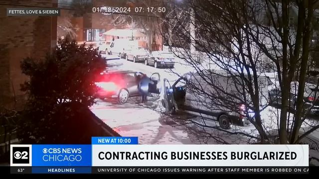 Contracting businesses burglarized, robbed around many parts of Chicago смотреть онлайн