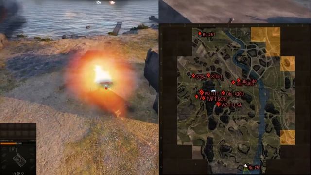 World of Tanks - Battle Royale Minimap смотреть онлайн