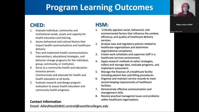 Health and Medical: Community Health and Education and Healthcare Services Management BAS (2023) смотреть онлайн