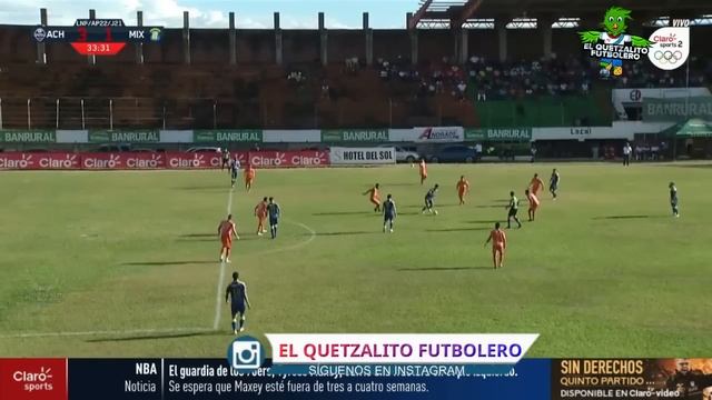 GOLEADA CEBOLLERA/ Achuapa 4 vs Mixco 1 / Jornada 21 Apertura 2022 Liga Nacional смотреть онлайн