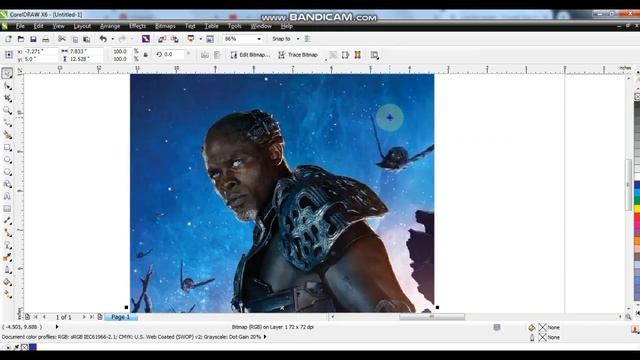Create a Good Action Movie Poster Design in Coreldraw / Learn corelDRAW with Ahsan Sabri смотреть онлайн