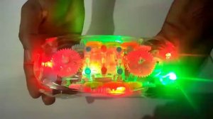 Concept Racing Car Toy | Transparent Car with LED Lights & Music
