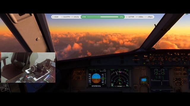 MFS ✈️ 🇨🇭 Basel to 🇫🇷 Lyon ✈️ | A320 Ops! Fenix Vatsim смотреть онлайн