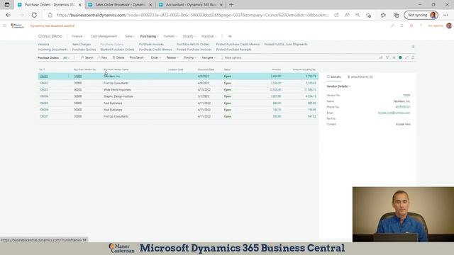 Microsoft Dynamics 365, Business Central: Chart of Accounts and Dimensions Demo смотреть онлайн