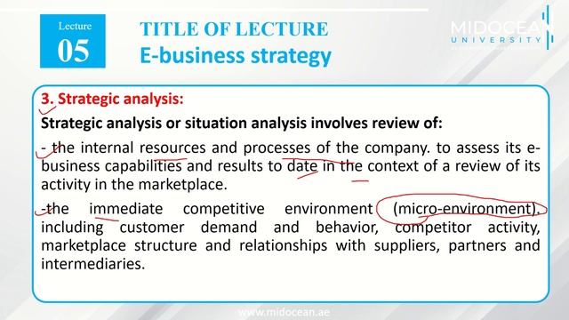 E Commerce - Lecture 5 E-business strategy смотреть онлайн