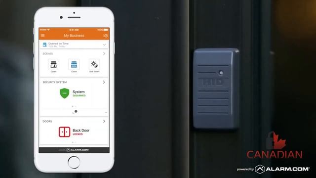 Alarm com for Business Smarter Access Control смотреть онлайн