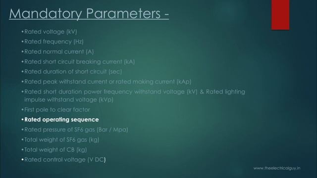 Nameplate Details Of SF6 Circuit Breaker | Explained | TheElectricalGuy