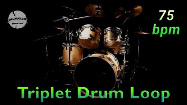 Triplet Drum Loop 75 bpm