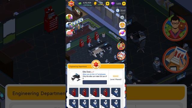 Idle Office Tycoon Maxed Level смотреть онлайн